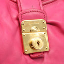 Miu Miu Handtas Leer Roze Goud Origineel am4820-17