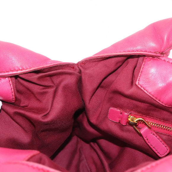 Miu Miu Handtas Leer Roze Goud Origineel am4820