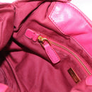 Miu Miu Handtas Leer Roze Goud Origineel am4820-24