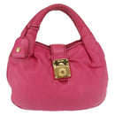 Miu Miu Handtas Leer Roze Goud Origineel am4820-2