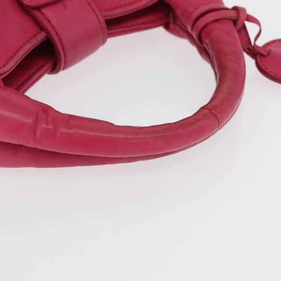 Miu Miu Handtas Leer Roze Goud Origineel am4820