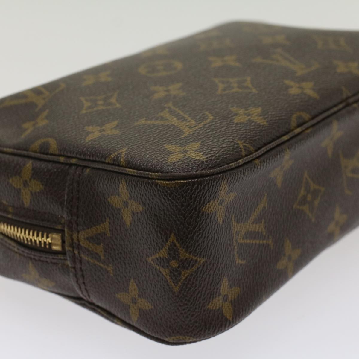 LOUIS VUITTON Monogram Trousse Toilette 23 Clutch Bag M47524 LV Auth am4827