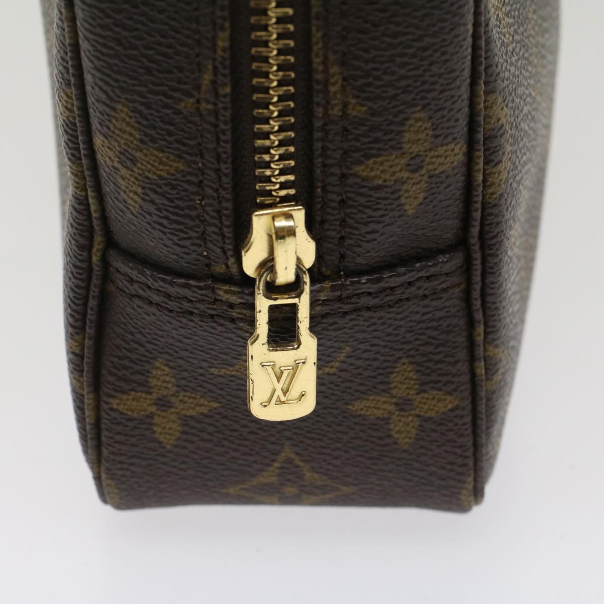 LOUIS VUITTON Monogram Trousse Toilette 23 Clutch Bag M47524 LV Auth am4827