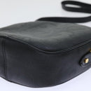 Christian Dior Trotter Canvas Shoulder Bag Black Auth am4872-16