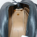 Christian Dior Trotter Canvas Shoulder Bag Black Auth am4872-18