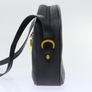 Christian Dior Trotter Canvas Shoulder Bag Black Auth am4872-3