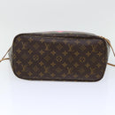 LOUIS VUITTON Monogram V line Neverfull MM Tote Bag Pink M41602 LV Auth am4905-6