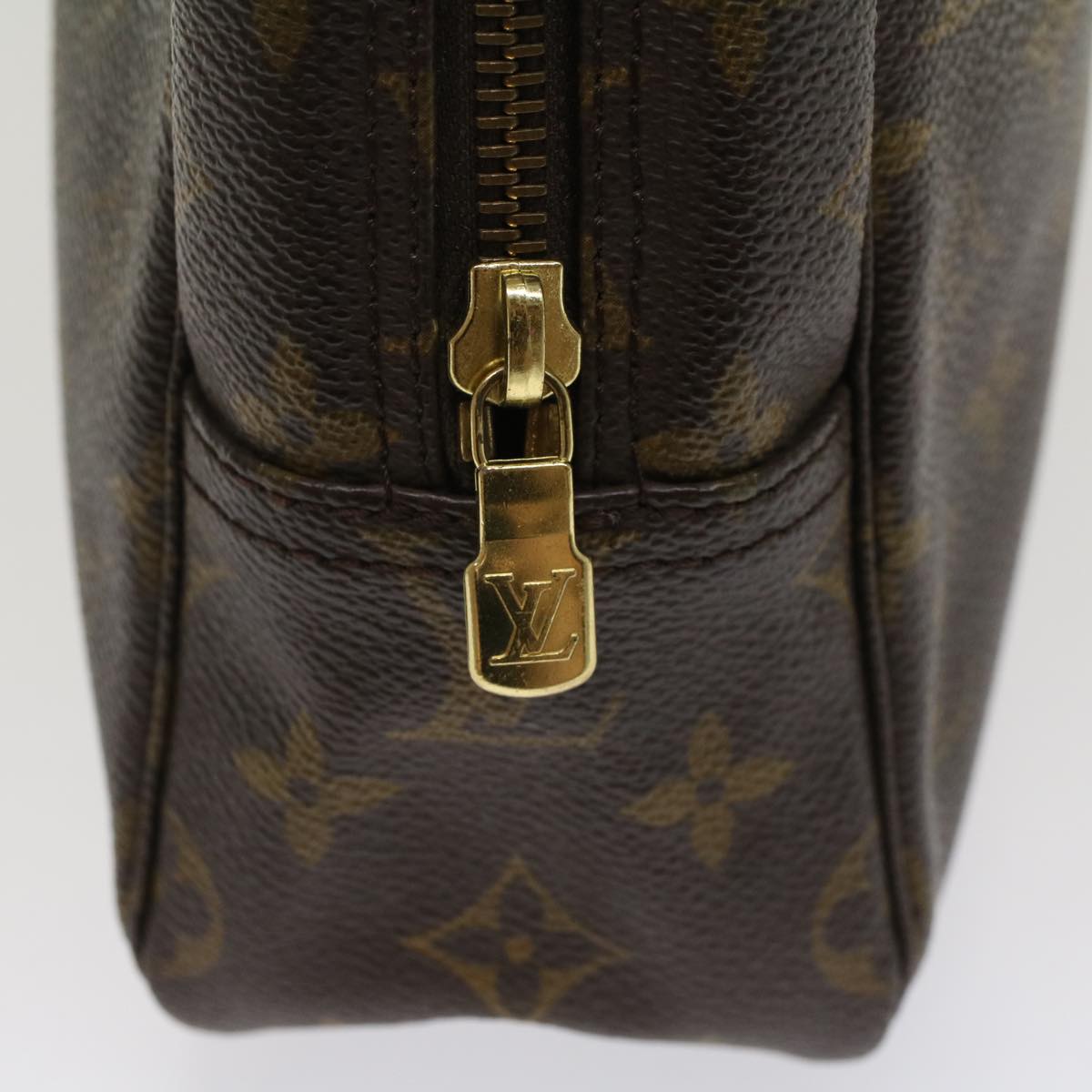 LOUIS VUITTON Monogram Trousse Toilette 28 Clutch Bag M47522 LV Auth am4924