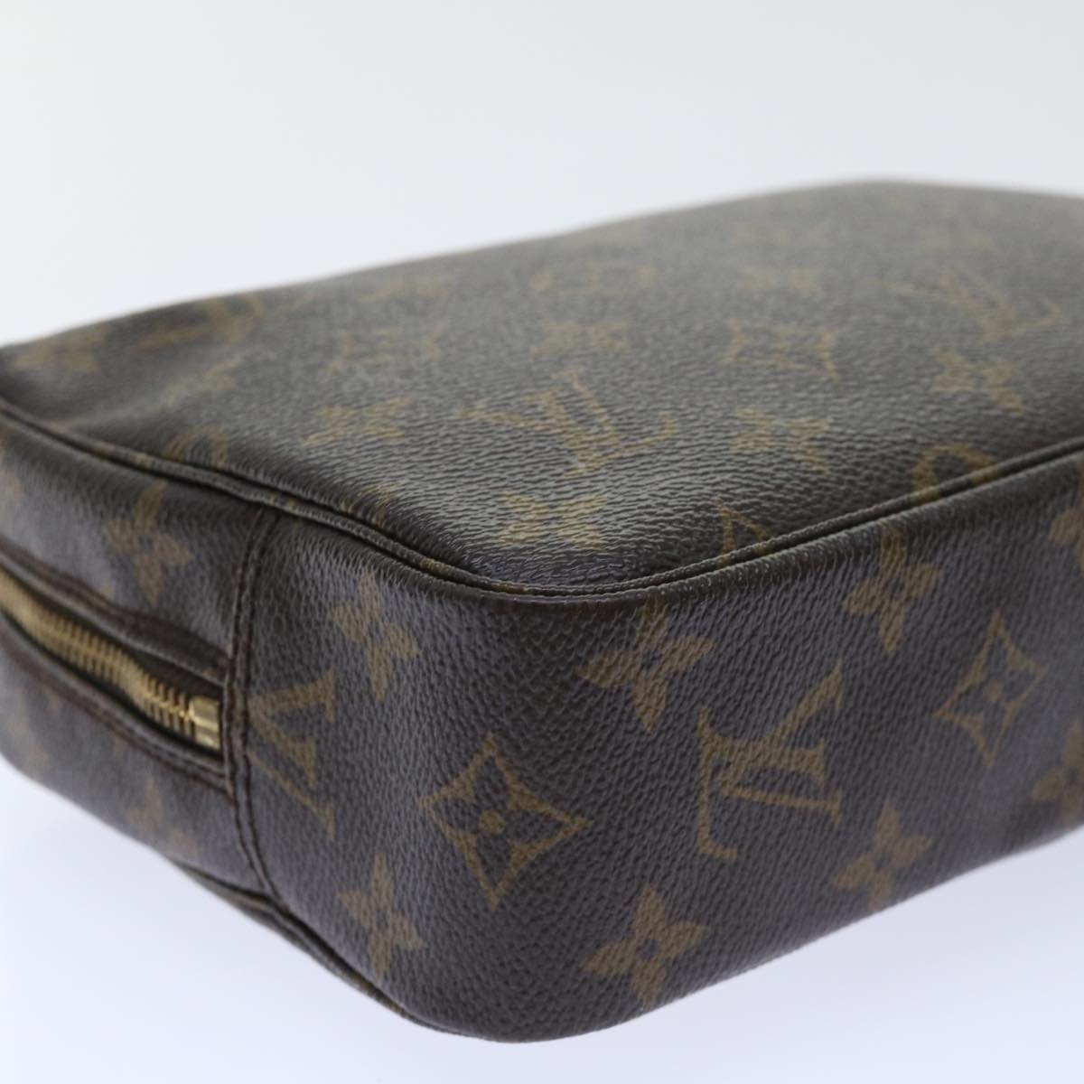 LOUIS VUITTON Monogram Trousse Toilette 23 Clutch Bag M47524 LV Auth am4925