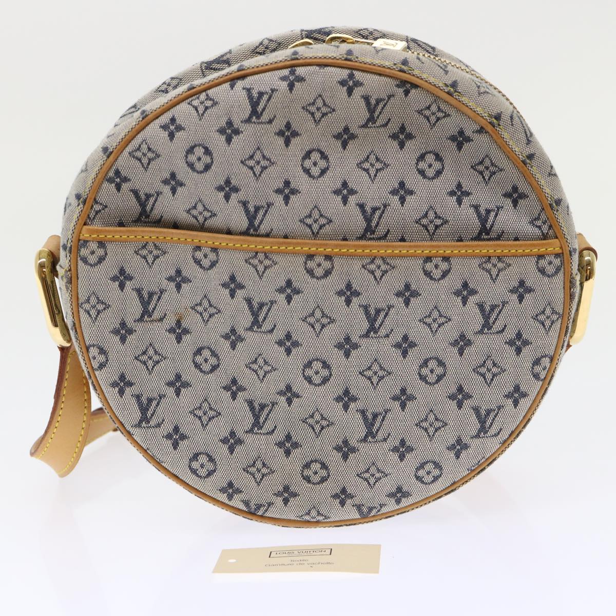 LOUIS VUITTON Monogram Mini Jeanne GM Shoulder Bag Blue M92000 LV Auth am4934