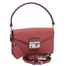 PRADA Mini Handtas Safiano leer 2-weg Roze Auth am4942V-1