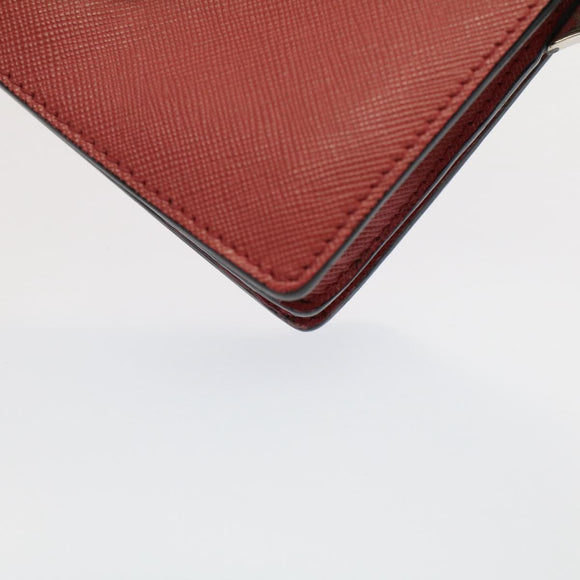 PRADA Mini Handtas Safiano leer 2-weg Roze Auth am4942V