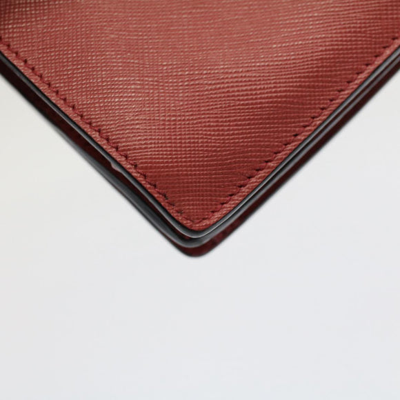 PRADA Mini Handtas Safiano leer 2-weg Roze Auth am4942V