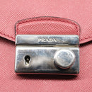 PRADA Mini Handtas Safiano leer 2-weg Roze Auth am4942V-9