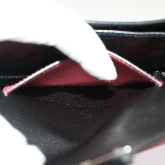 PRADA Mini Hand Bag Safiano leather 2way Pink Auth am4942V