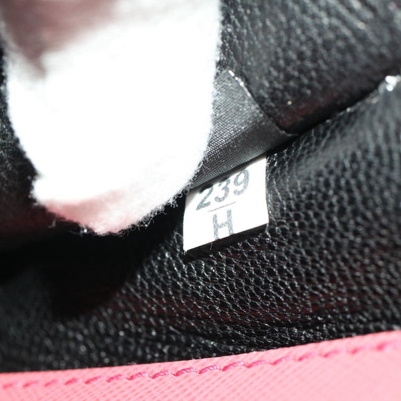 PRADA Mini Handtas Safiano leer 2-weg Roze Auth am4942V
