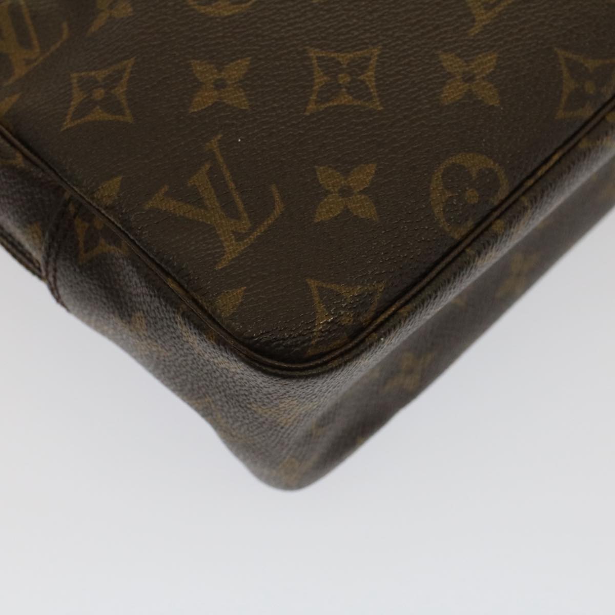 LOUIS VUITTON Monogram Trousse Toilette 28 Clutch Bag M47522 LV Auth am4952