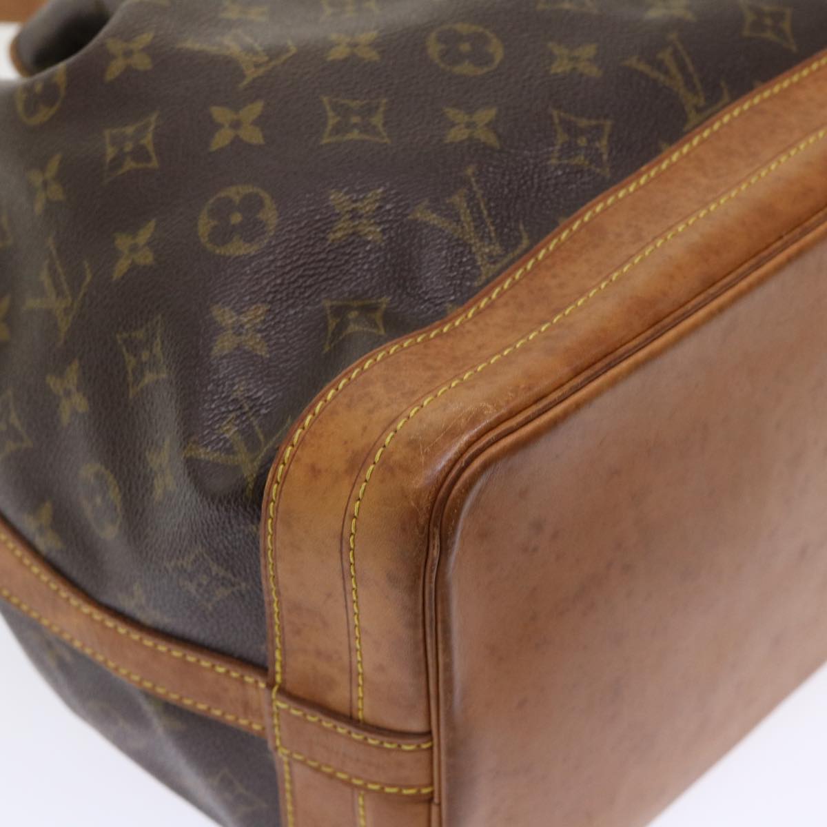 LOUIS VUITTON Monogram Noe Shoulder Bag M42224 LV Auth am4954