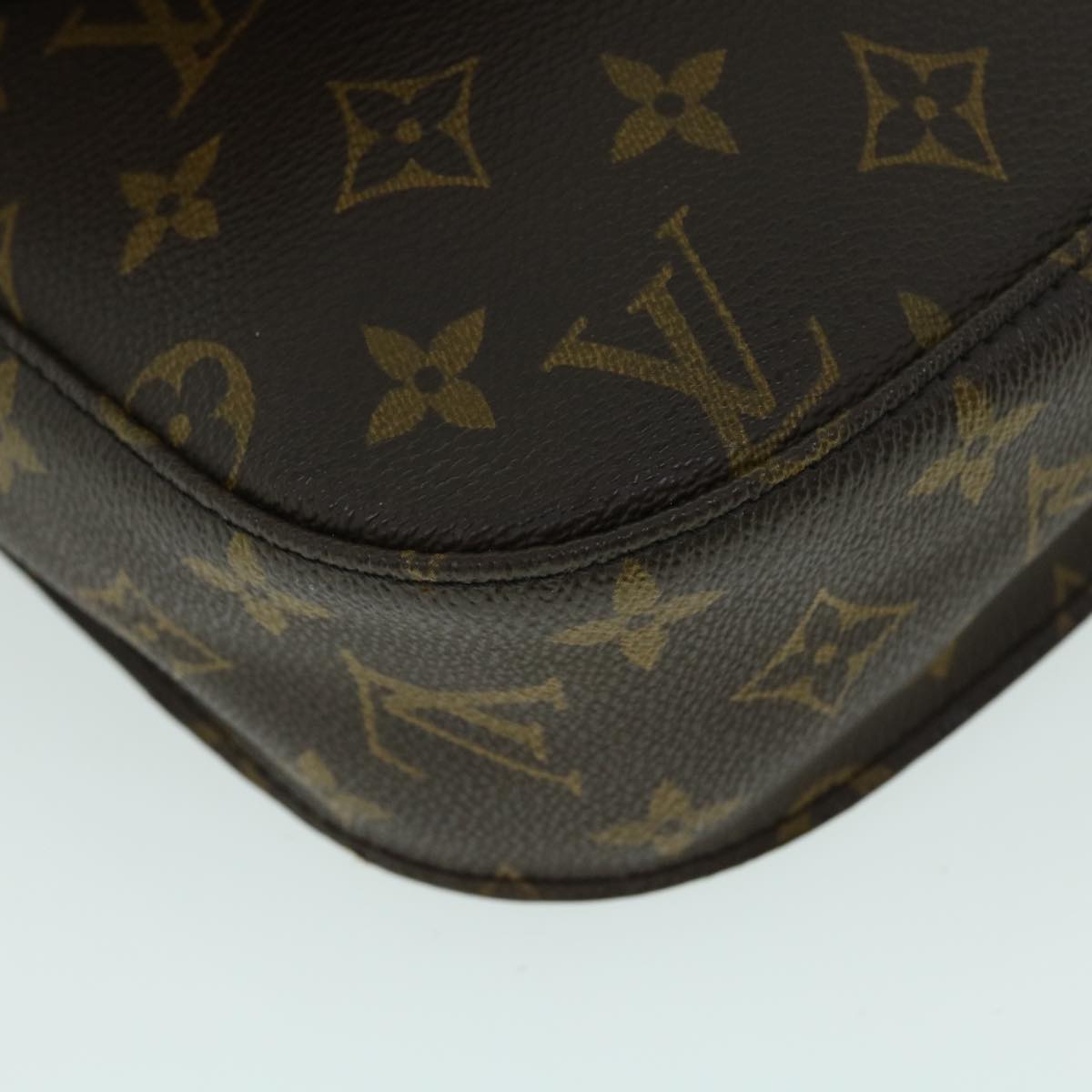 LOUIS VUITTON Monogram Saint Cloud GM Shoulder Bag M51242 LV Auth am4981