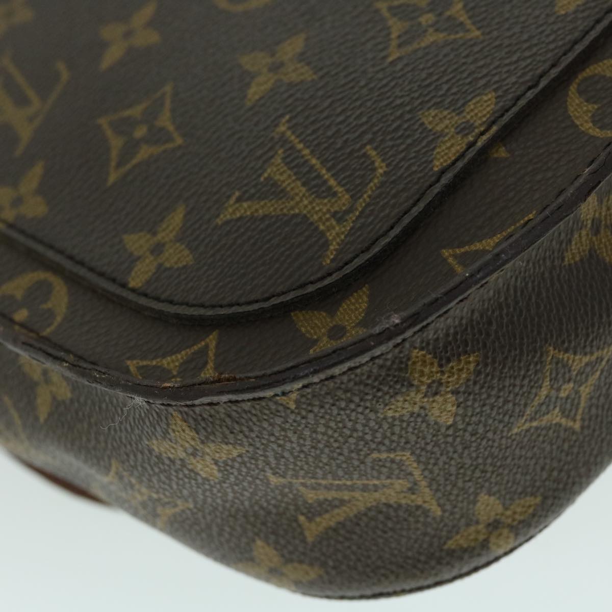 LOUIS VUITTON Monogram Saint Cloud GM Shoulder Bag M51242 LV Auth am4981