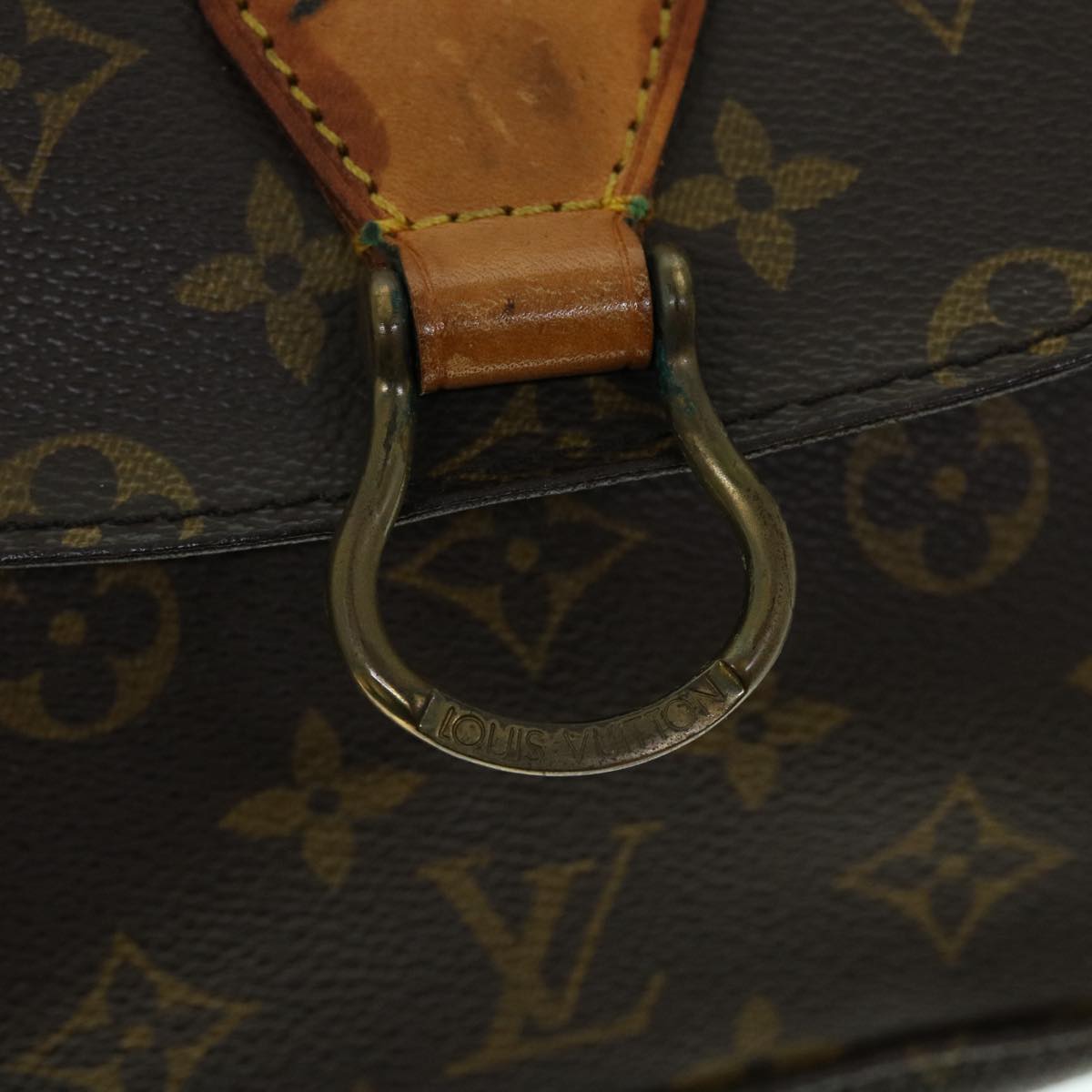 LOUIS VUITTON Monogram Saint Cloud GM Shoulder Bag M51242 LV Auth am4981