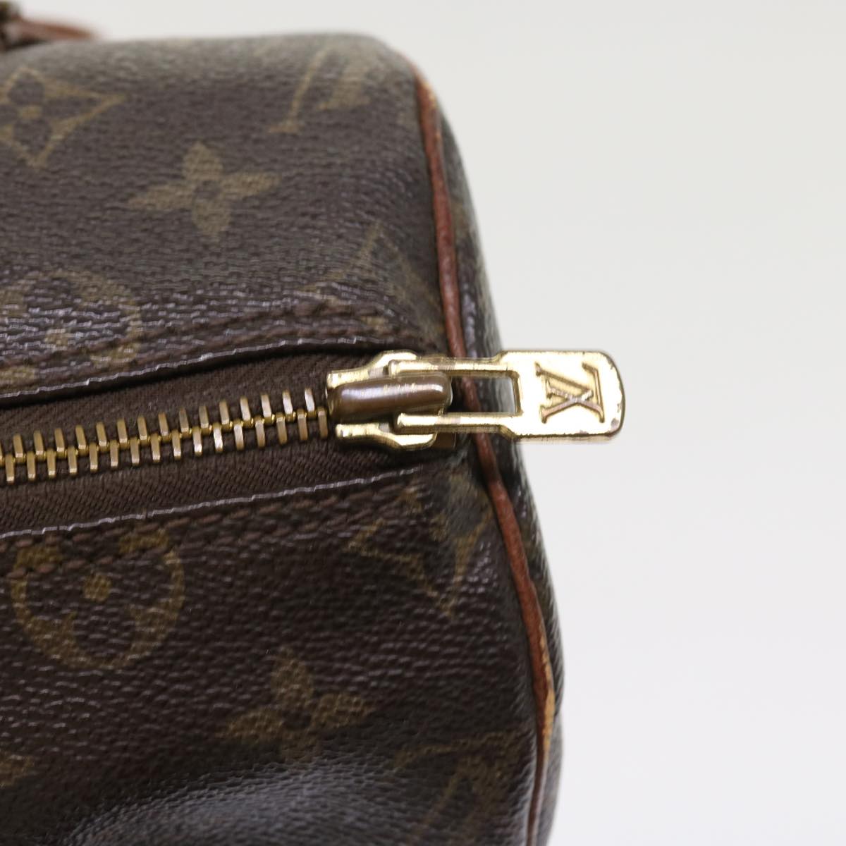 LOUIS VUITTON Monogram Papillon 26 Hand Bag M51386 LV Auth am4982