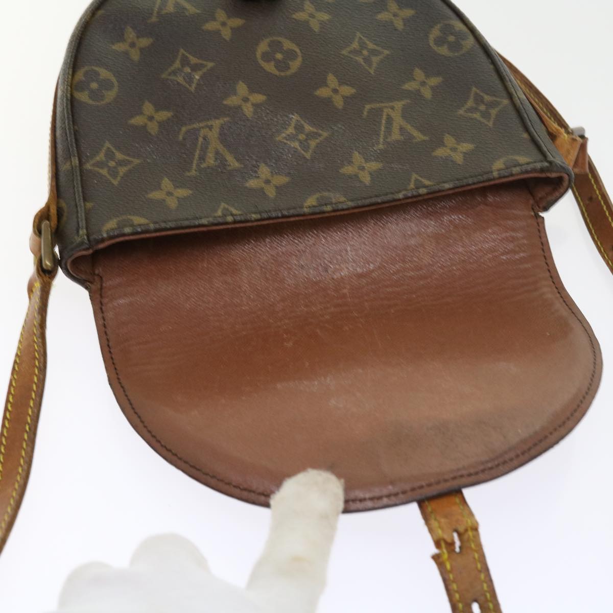 LOUIS VUITTON Monogram Chantilly PM Shoulder Bag M51234 LV Auth am4986