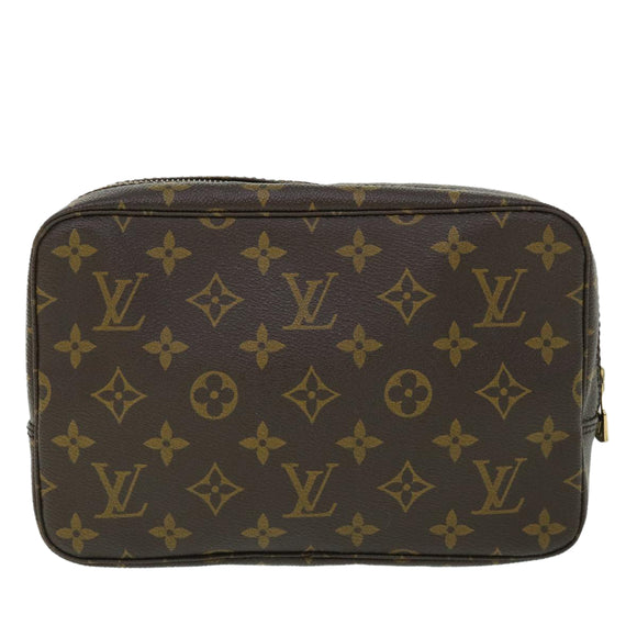 LOUIS VUITTON Monogram Trousse Toilette 23 Clutch Bag M47524 LV Auth am5002