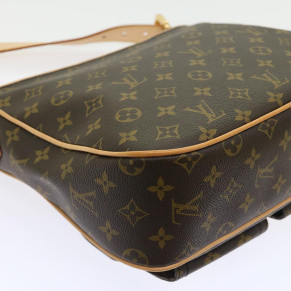 LOUIS VUITTON Monogram Hudson GM Shoulder Bag M40045 LV Auth am5045SAV