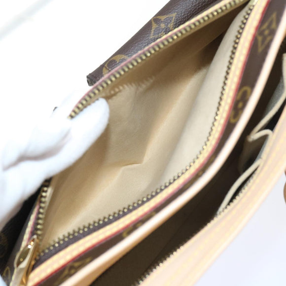 LOUIS VUITTON Monogram Hudson GM Shoulder Bag M40045 LV Auth am5045SAV