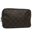 LOUIS VUITTON Monogram Trousse Toilette 23 Clutch Bag M47524 LV Auth am5051-1