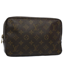 LOUIS VUITTON Monogram Trousse Toilette 23 Clutch Bag M47524 LV Auth am5051