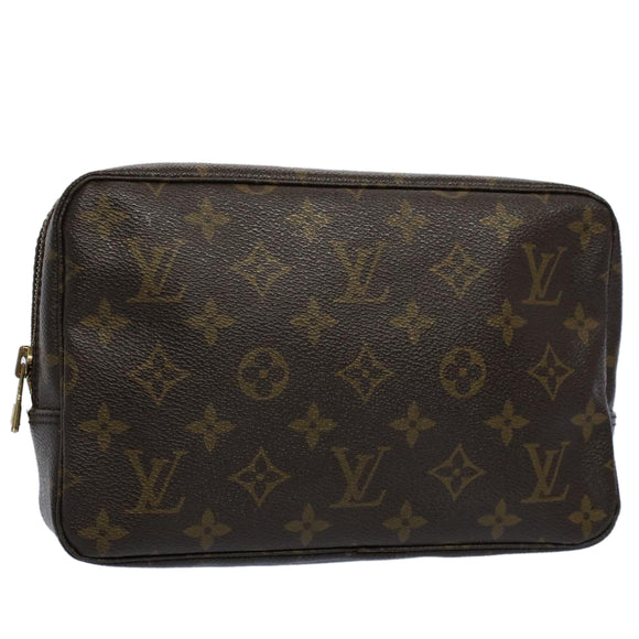 LOUIS VUITTON Monogram Trousse Toilette 23 Clutch Bag M47524 LV Auth am5051