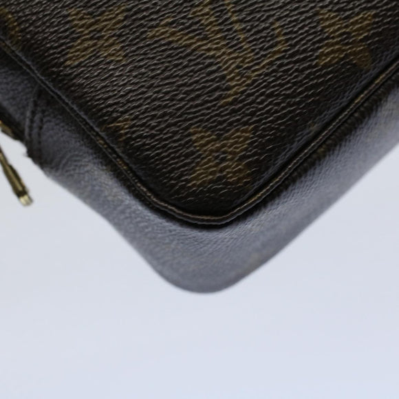 LOUIS VUITTON Monogram Trousse Toilette 23 Clutch Bag M47524 LV Auth am5051