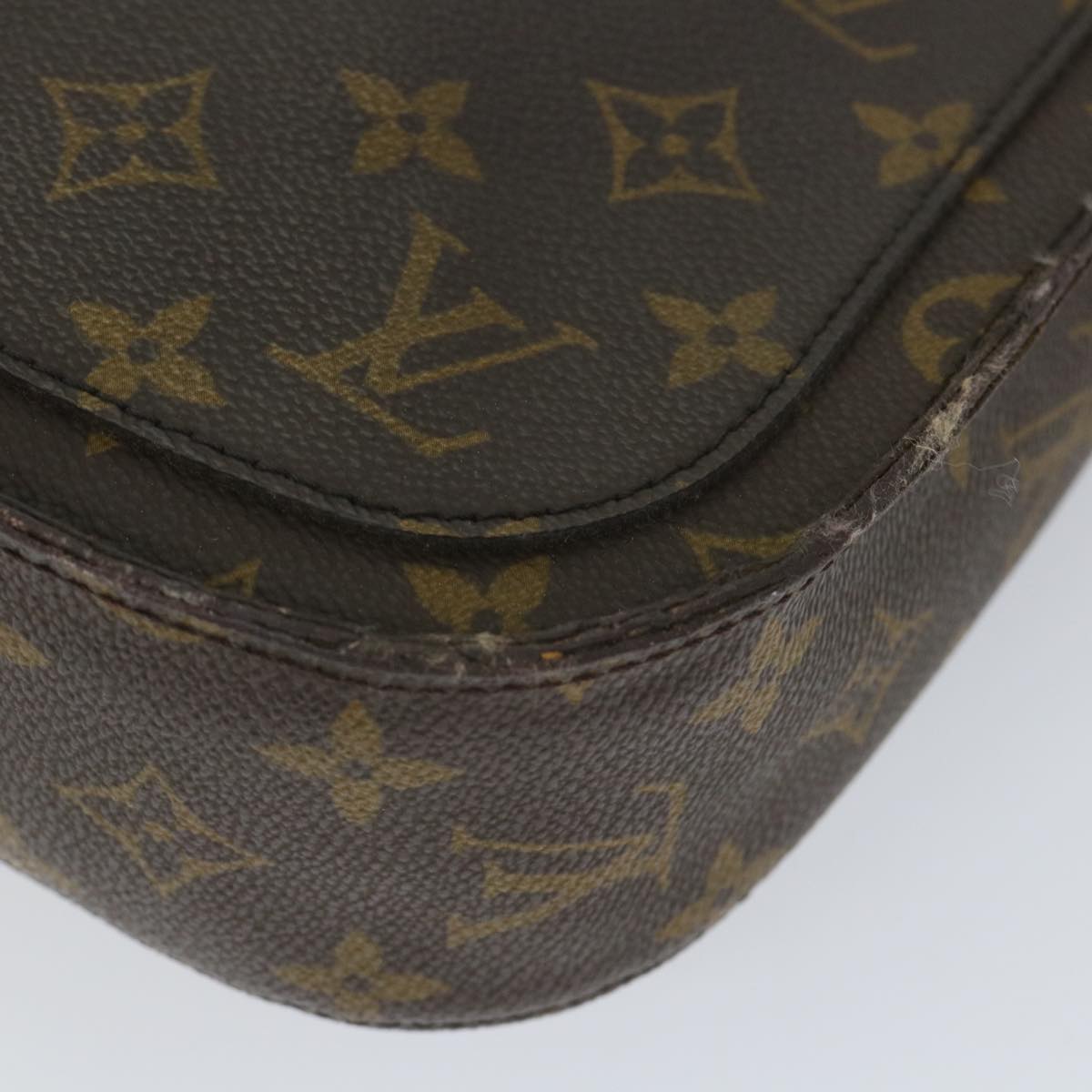 LOUIS VUITTON Monogram Saint Cloud GM Shoulder Bag M51242 LV Auth am5082