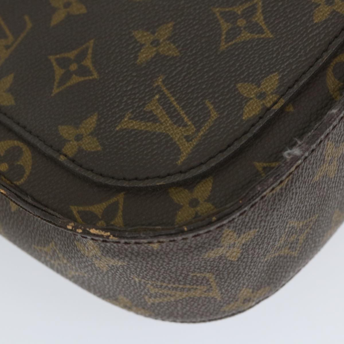 LOUIS VUITTON Monogram Saint Cloud GM Shoulder Bag M51242 LV Auth am5082