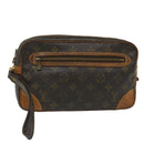 LOUIS VUITTON Monogram Marly Dragonne GM Clutch Bag M51825 LV Auth am5083-1