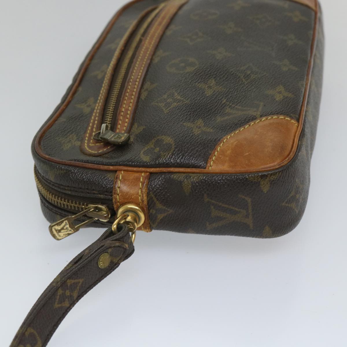 LOUIS VUITTON Monogram Marly Dragonne GM Clutch Bag M51825 LV Auth am5083