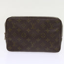 LOUIS VUITTON Monogram Clutch Bag 2 Set LV Auth am5127-16