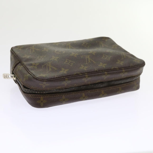 LOUIS VUITTON Monogram Clutch Bag 2 Set LV Auth am5127