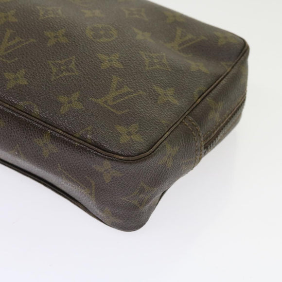 LOUIS VUITTON Monogram Clutch Bag 2 Set LV Auth am5127