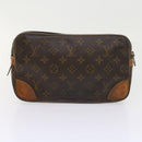 LOUIS VUITTON Monogram Clutch Bag 2 Set LV Auth am5127-3