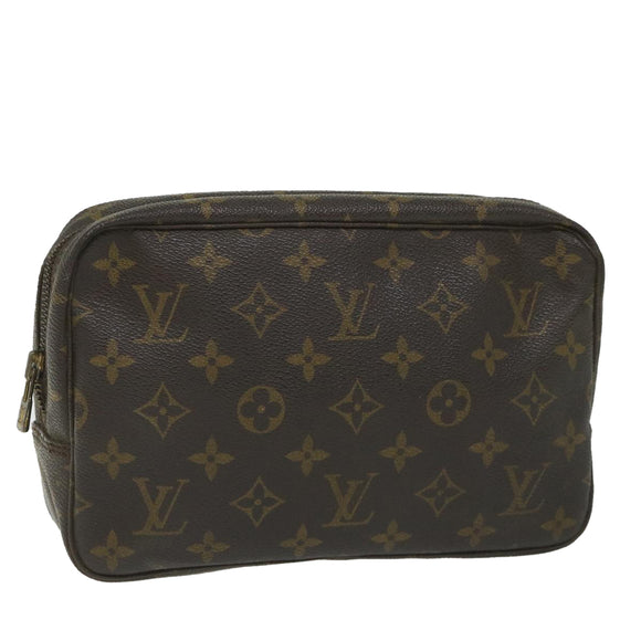 LOUIS VUITTON Monogram Trousse Toilette 23 Clutch Bag M47524 LV Auth am5131