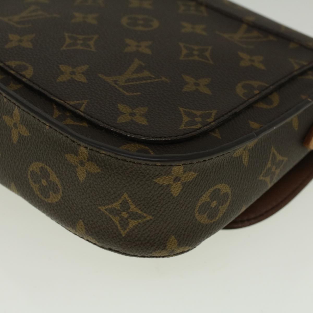 LOUIS VUITTON Monogram Saint Cloud MM Shoulder Bag M51243 LV Auth am5164