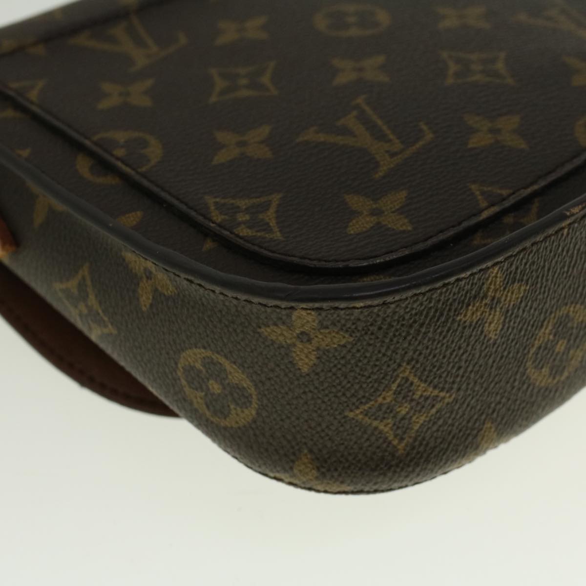 LOUIS VUITTON Monogram Saint Cloud MM Shoulder Bag M51243 LV Auth am5164