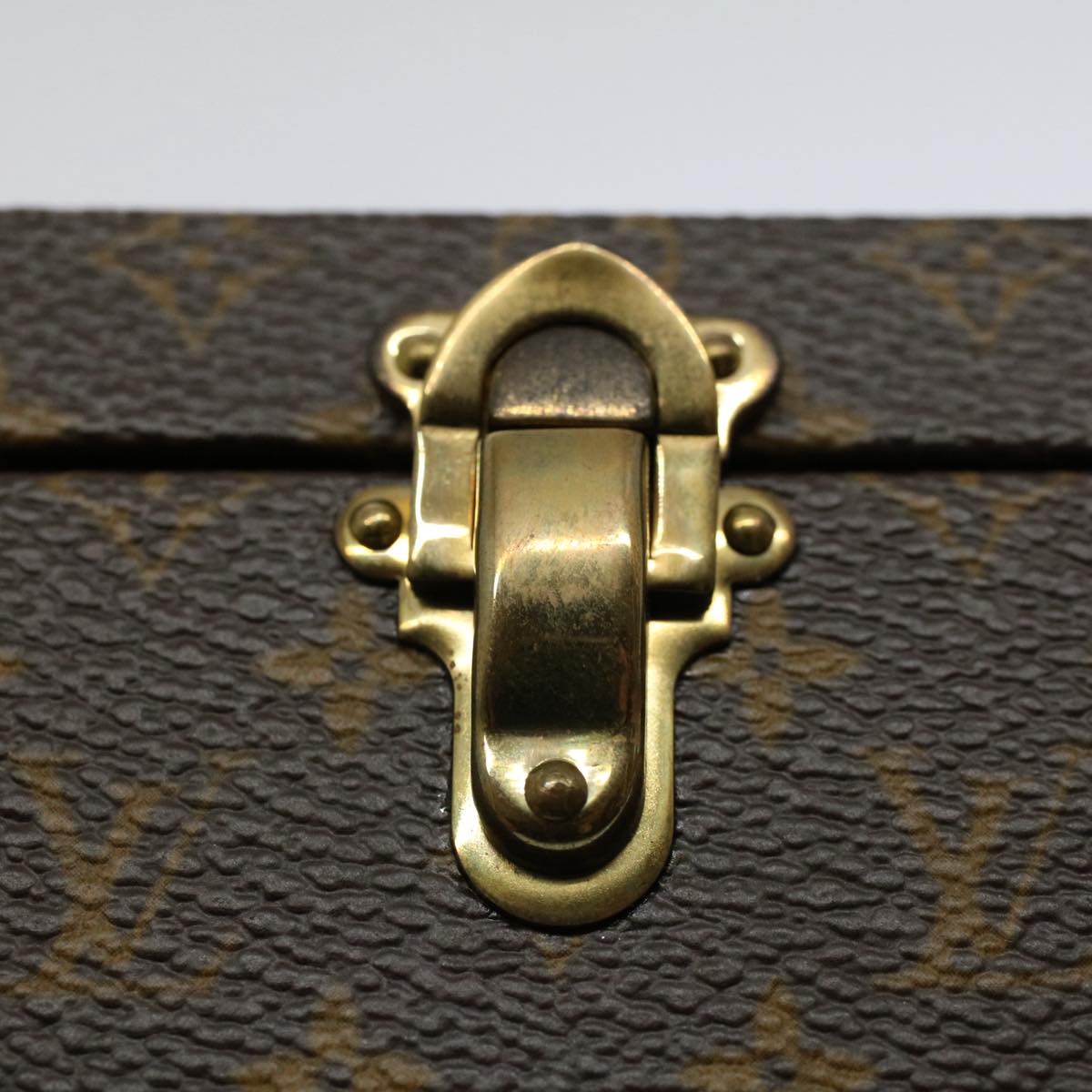 LOUIS VUITTON Monogram Eccrine Declaration Jewelry Box M21010 LV Auth am5165