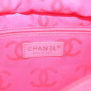 CHANEL Cambon Line Tote Bag Leather White CC Auth am5180-17