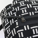 BALENCIAGA Traveler Backpack Nylon Black White 340139 Auth am5199-19