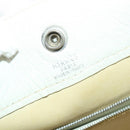 HERMES Fourre Tout MM Hand Bag Canvas Leather Beige Auth am5201-21