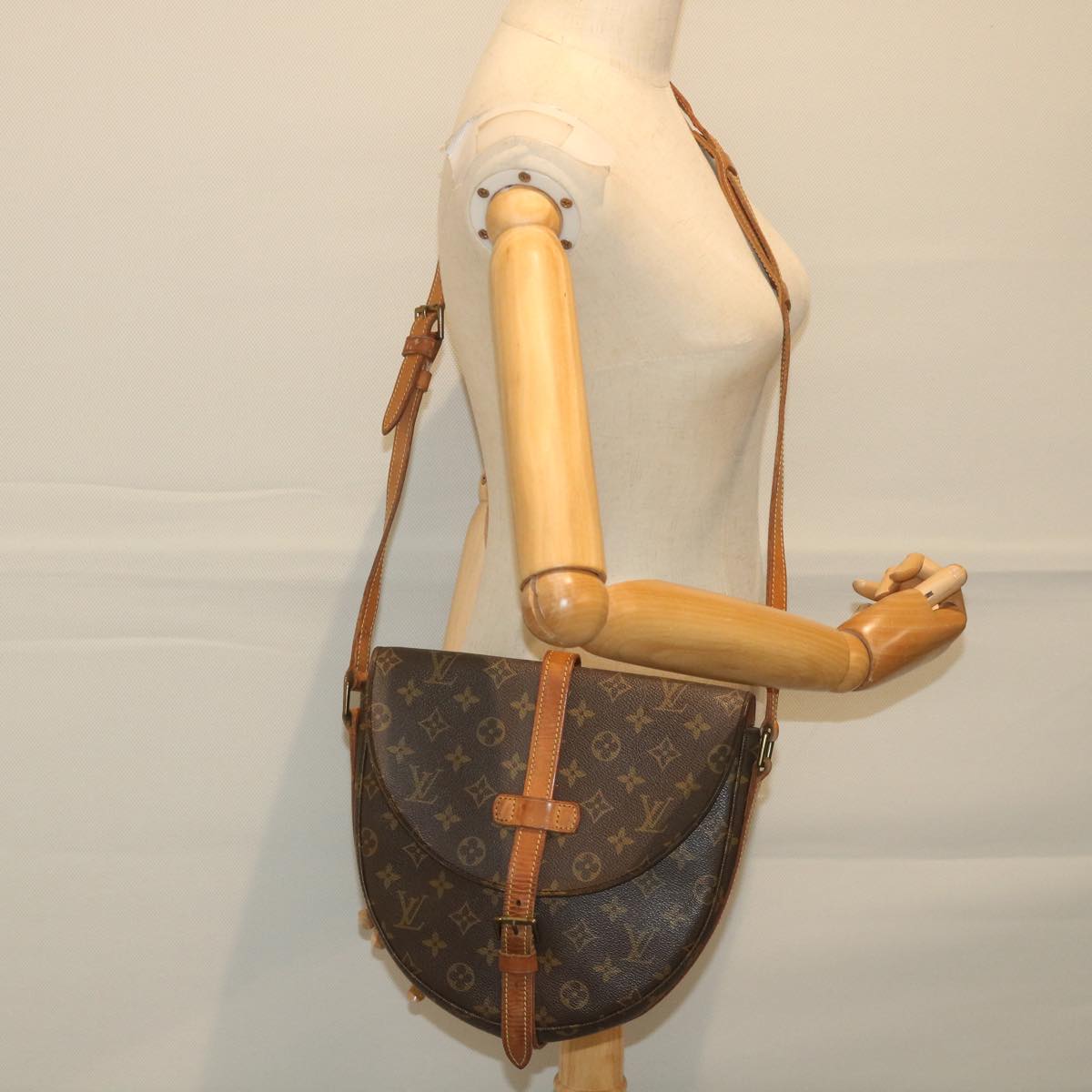 LOUIS VUITTON Monogram Chantilly GM Shoulder Bag M51232 LV Auth am5210